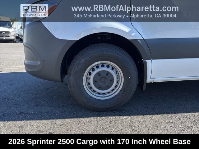 New 2026 Arctic White Mercedes-Benz 170 Wheel Base image 43