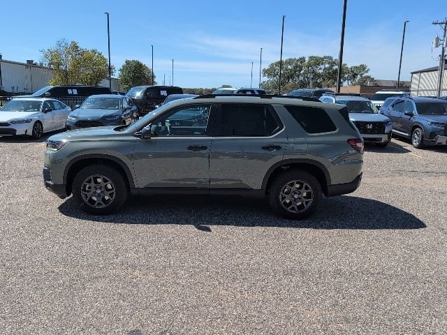 New 2026 Ash Green Metallic Honda AWD TrailSport image 2