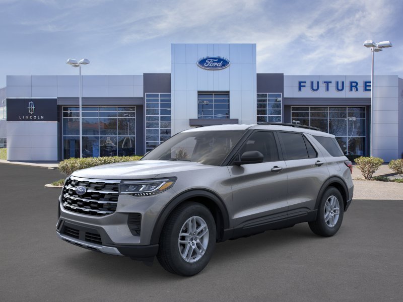 New 2026 Carbonized Gray Metallic Ford Active image 1
