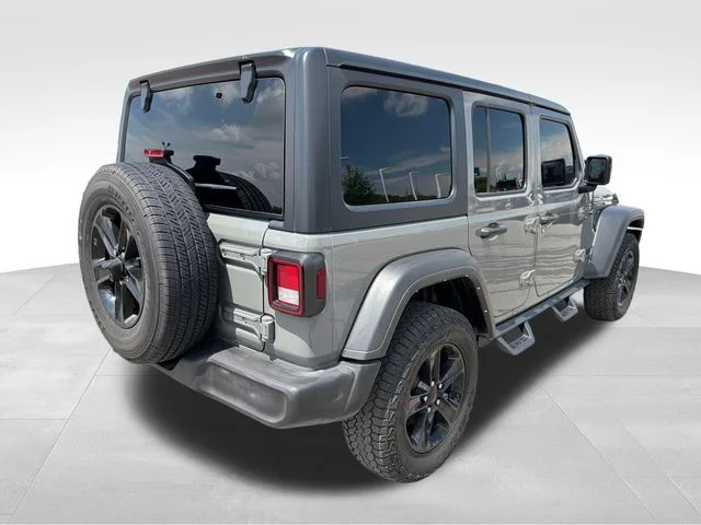Used 2021 Gray Jeep Unlimited Sport Altitude image 7