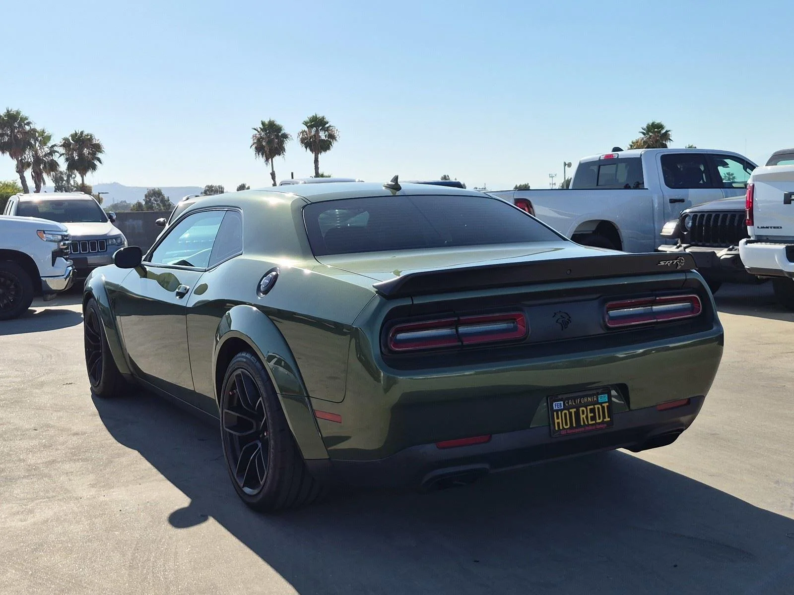 Used 2021 F8 Green Dodge SRT Hellcat Redeye Widebody image 4