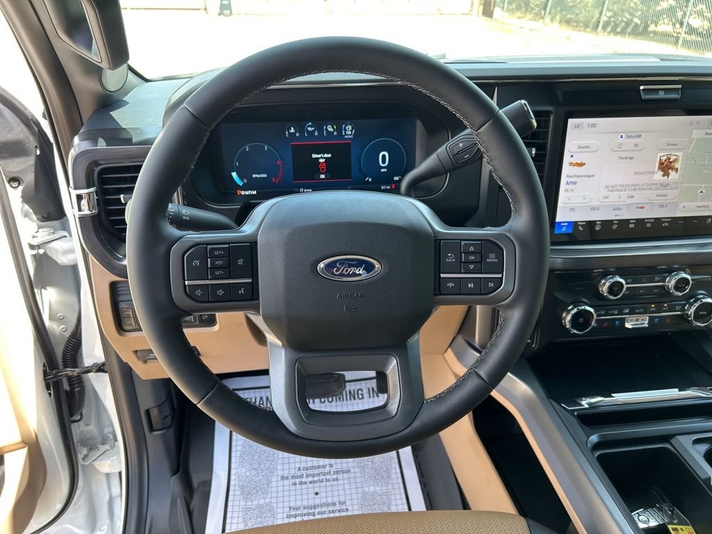 New 2026 Star White Metallic Tri-Coat Ford Lariat image 17
