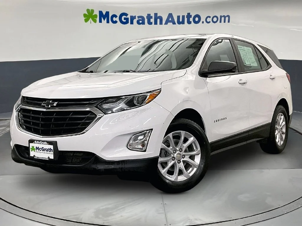 Used 2020 Chevrolet Equinox LS with VIN 3GNAXHEV5LS528978 for sale in Iowa City, IA