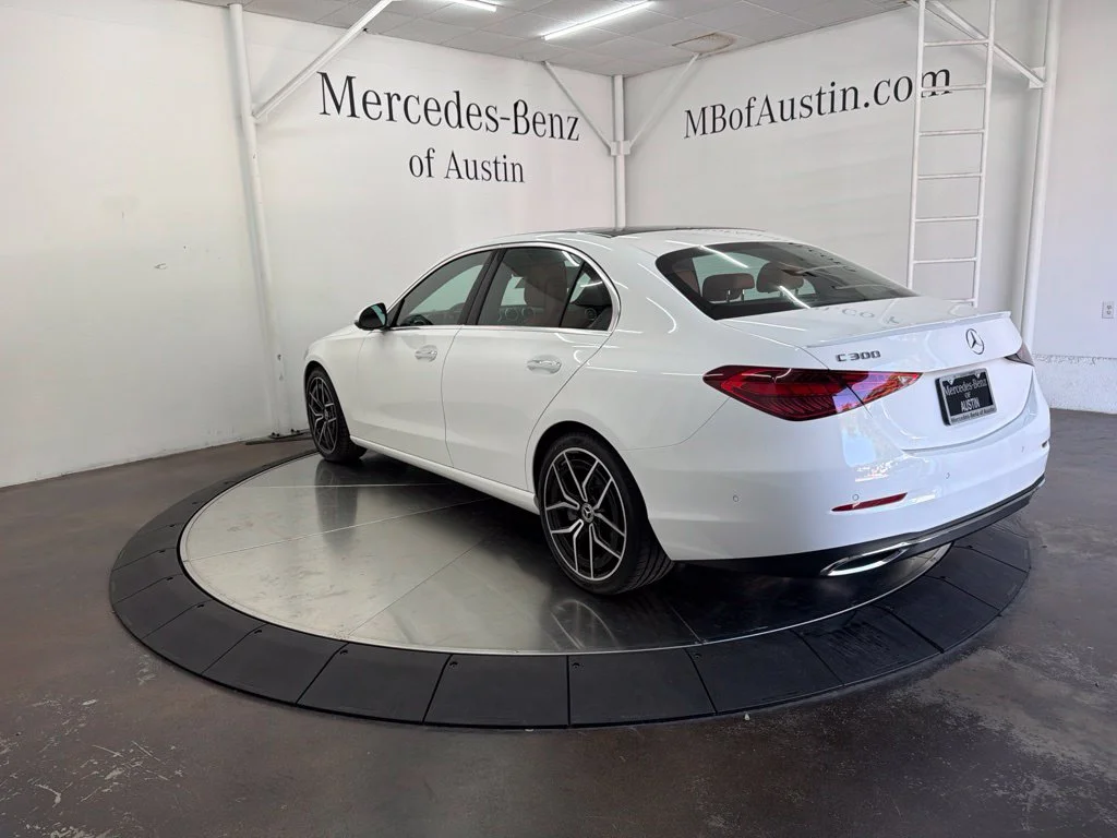 New 2027 White Mercedes-Benz C 300 image 5