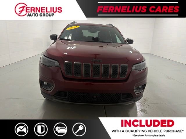 Used 2021 Jeep Cherokee 80TH with VIN 1C4PJMMX1MD209093 for sale in Cheboygan, MI
