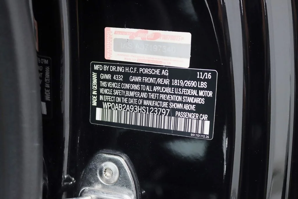 Used 2017 Black Porsche Carrera 4S image 37