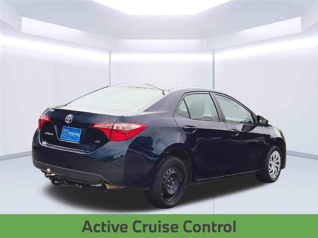 Used 2018 Blue Toyota LE image 7