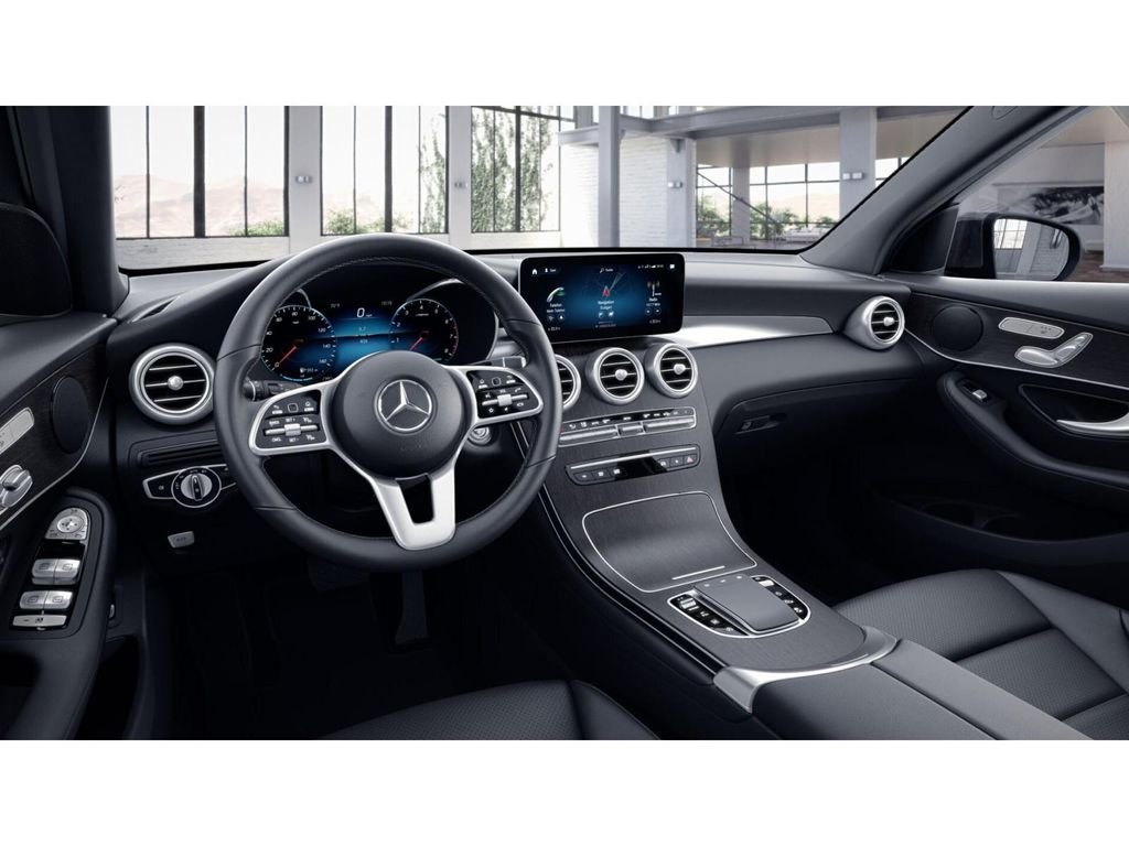 Certified Used 2022 Black Mercedes-Benz GLC 300 4MATIC® image 3