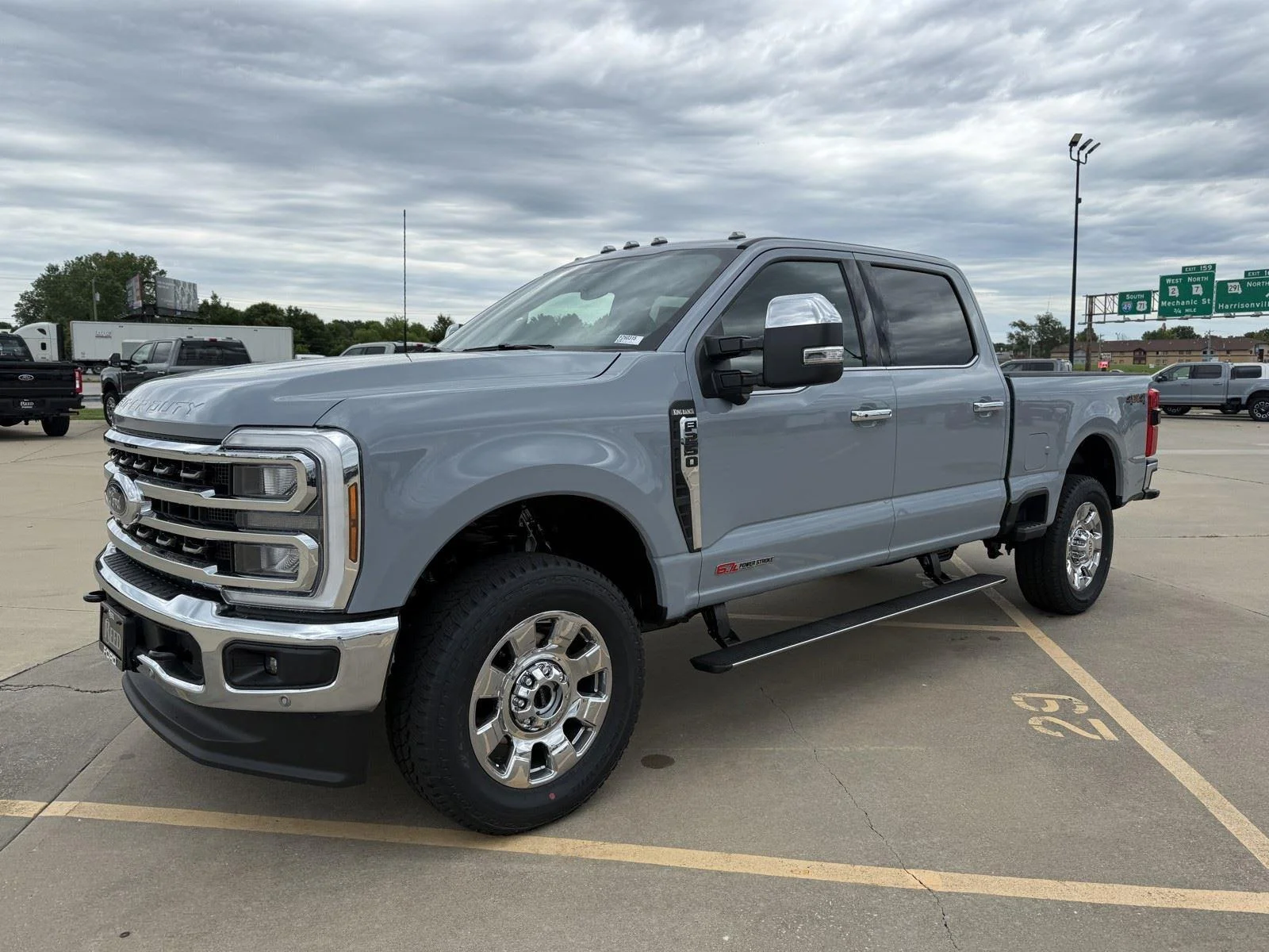 New 2026 Glacier Gray Metallic Tri-Coat Ford F-250® King Ranch® image 4