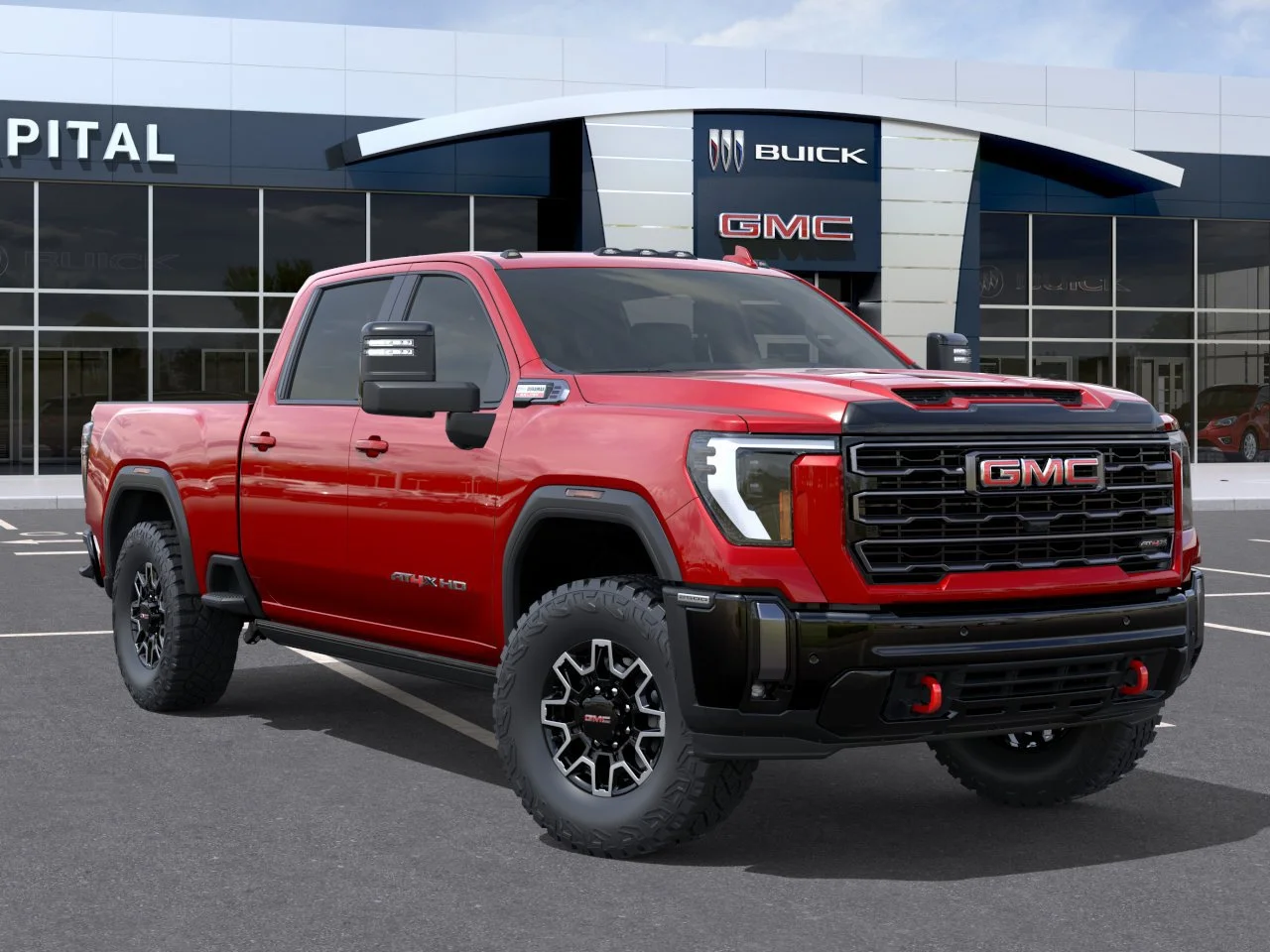 New 2026 VOLCANIC RED TINTCOAT GMC AT4X image 7