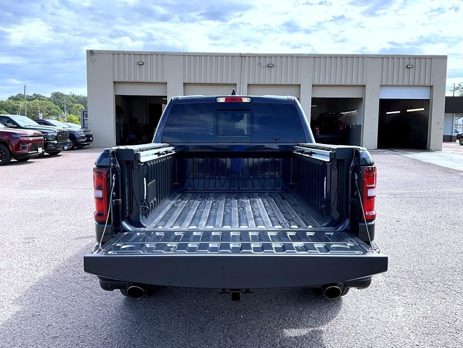 New 2026 Forged Blue Metallic Exterior Paint RAM Laramie image 9