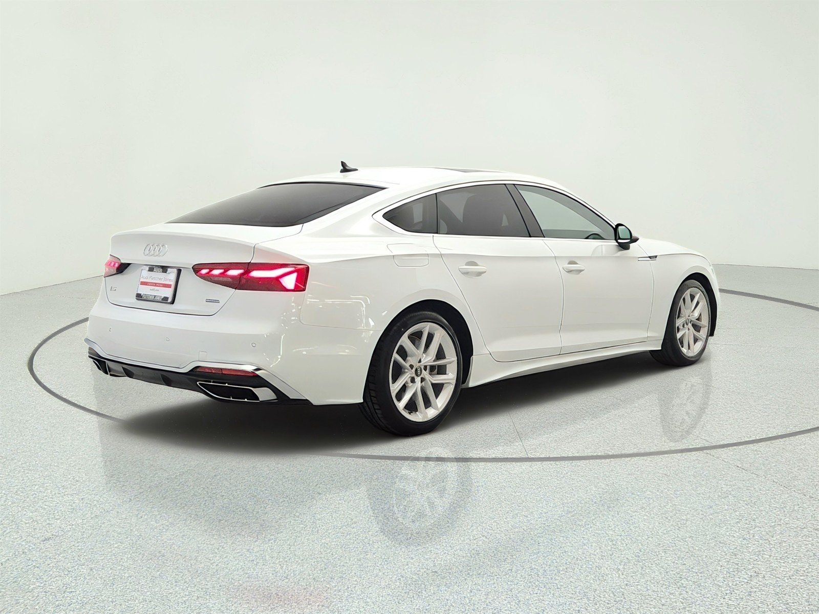 Used 2023 Glacier White Metallic Audi S line Premium image 5