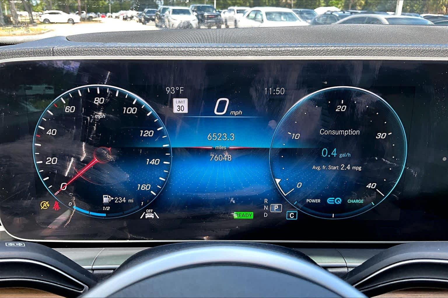 Used 2021 Lunar Blue Metallic Mercedes-Benz GLS 450 image 24