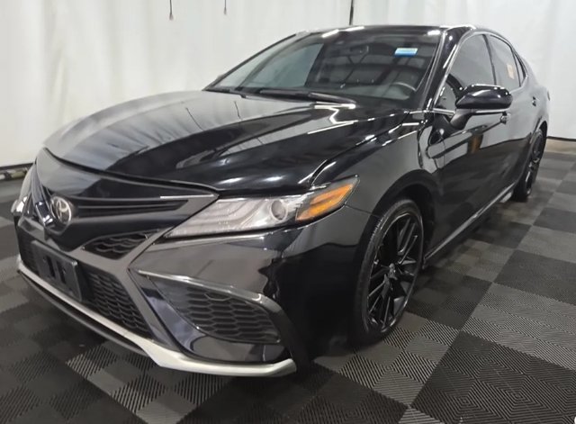 Used 2023 Midnight Black Metallic Toyota XSE image 1