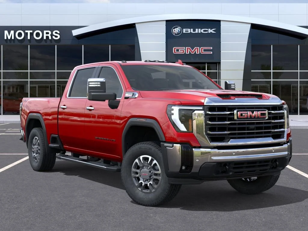 New 2026 Volcanic Red Tintcoat GMC SLT image 7
