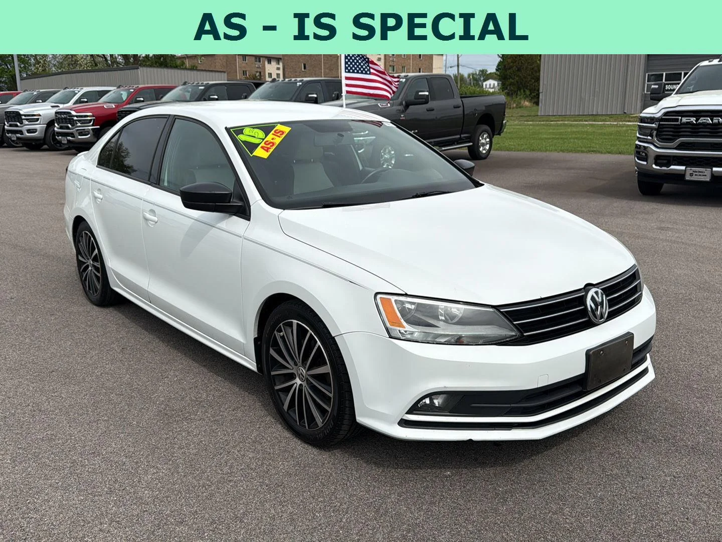 Used 2015 Volkswagen Jetta Sport with VIN 3VWD17AJ4FM344271 for sale in Corydon, IN