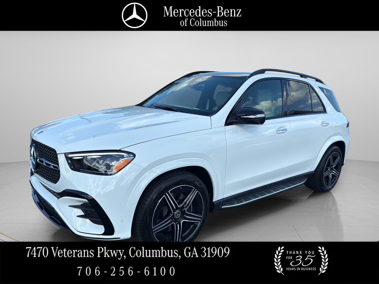 Certified Used 2026 Polar White Mercedes-Benz GLE 450 image 1