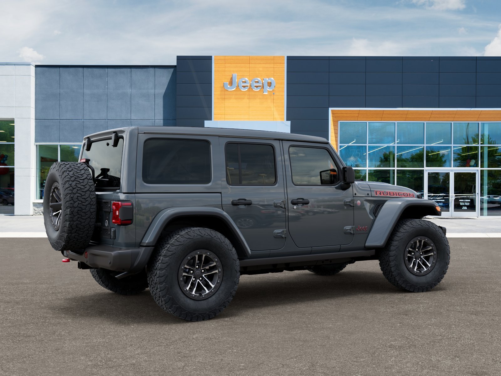 New 2026 Anvil Clear-Coat Exterior Paint Jeep Rubicon X image 30