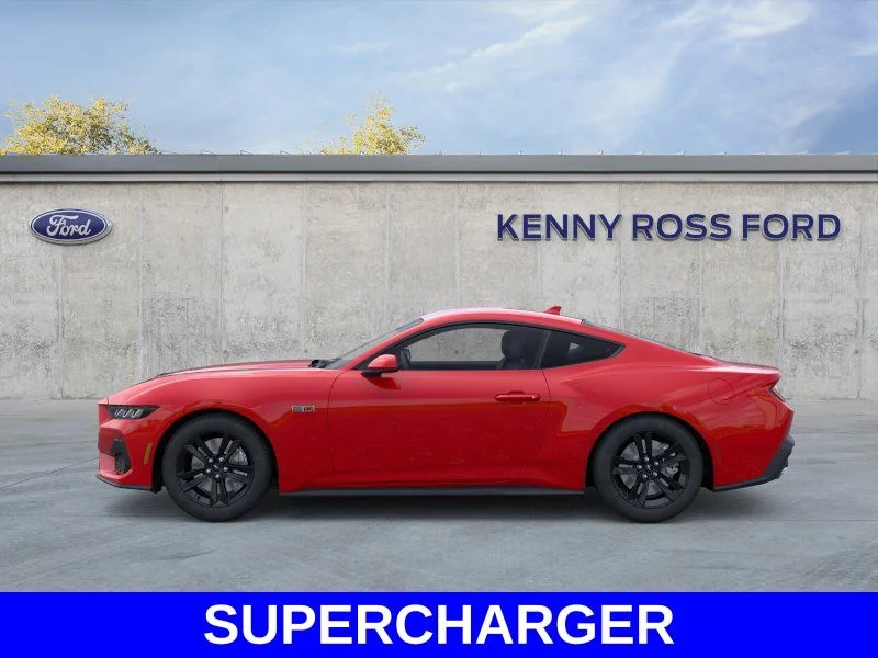 New 2025 Race Red Ford GT Fastback image 3