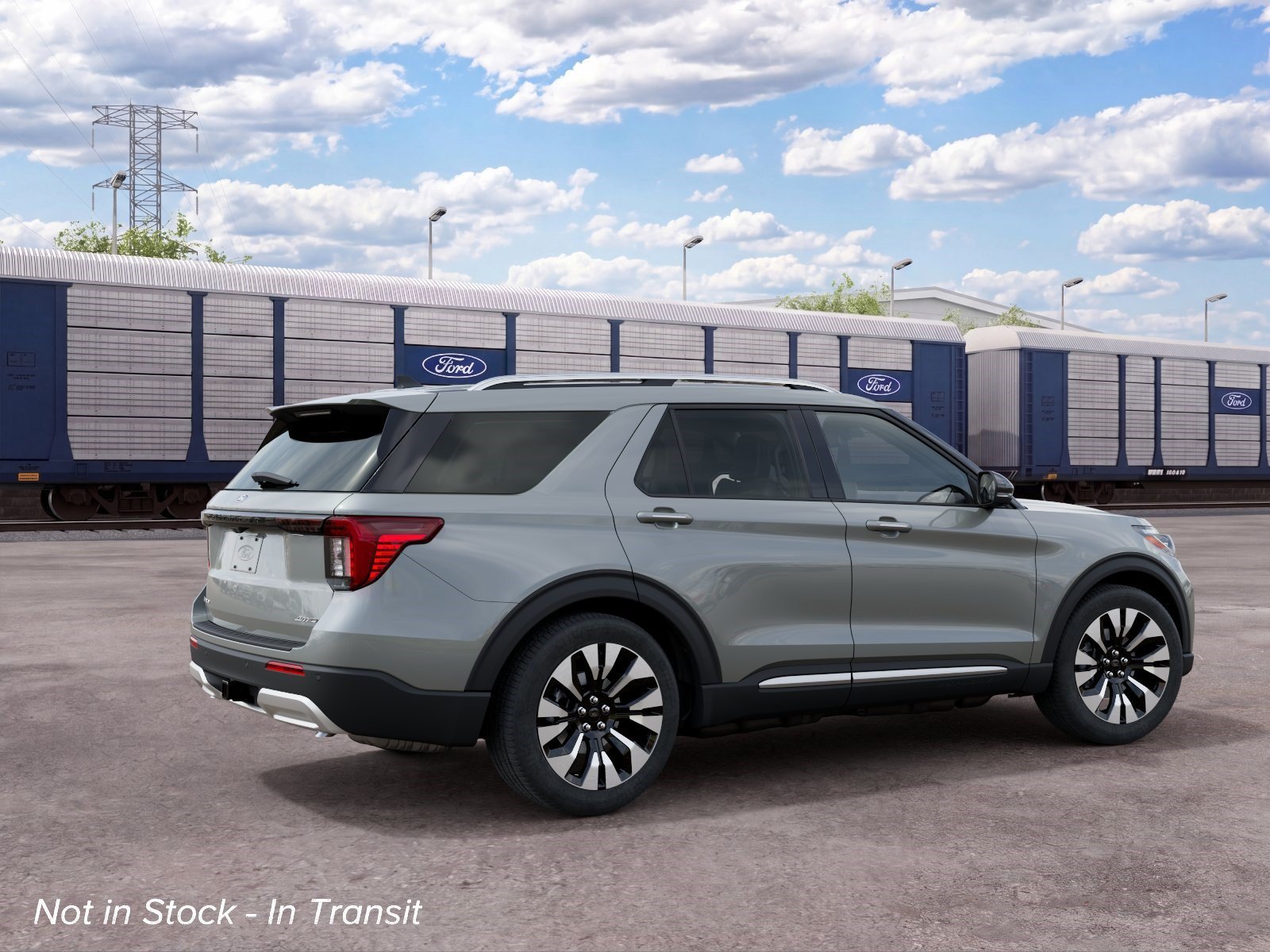 New 2027 Avalanche Gray Ford Platinum image 6