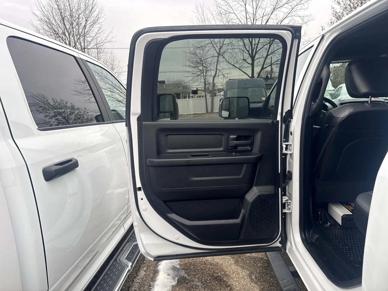 Used 2022 Bright White Clearcoat Ram Tradesman 4X4 CREW CAB 6