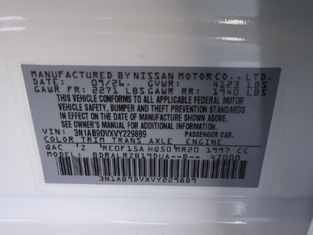 New 2027 Aspen White TriCoat Nissan SR image 26