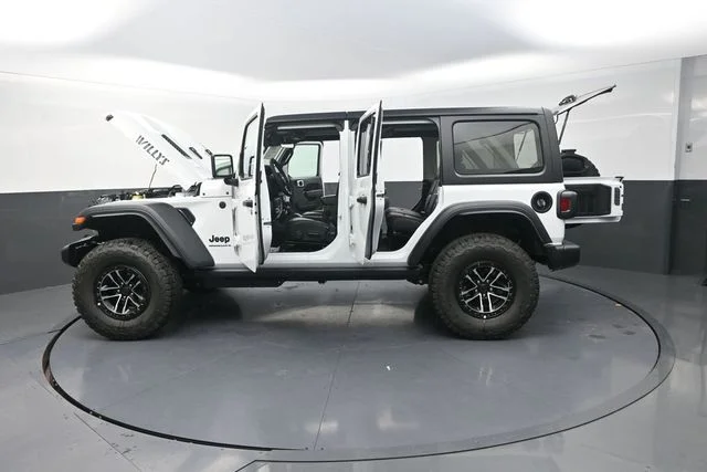 New 2026 Bright White Clear-Coat Exterior Paint Jeep Willys image 32