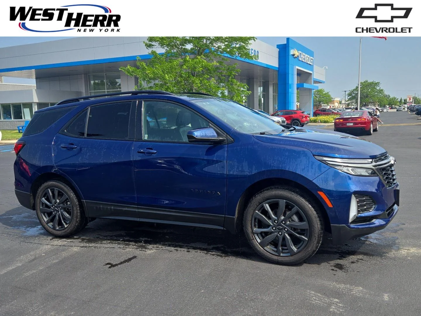 Used 2022 Blue Glow Metallic Chevrolet RS image 1
