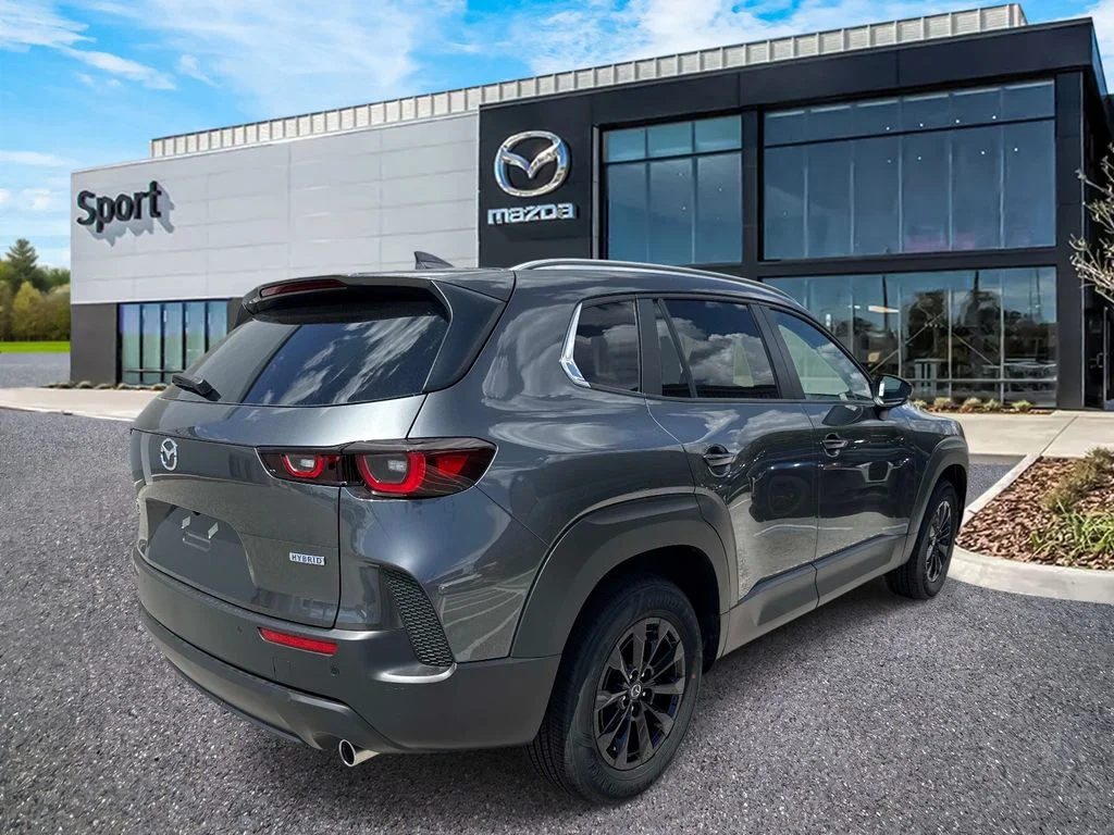 New 2026 Machine Gray Metallic Mazda Preferred AWD image 3