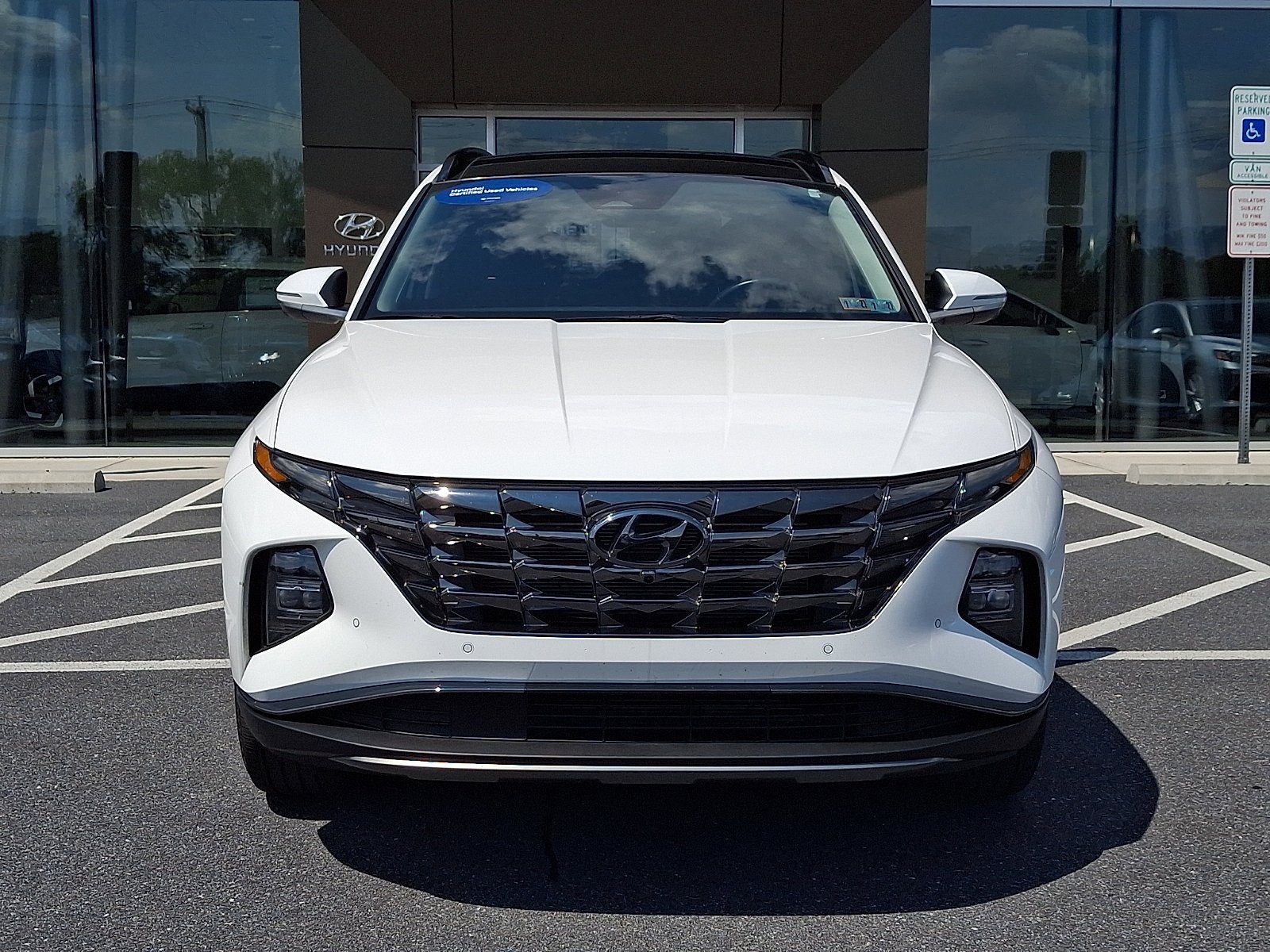 Certified Used 2024 White Pearl Hyundai Limited image 2