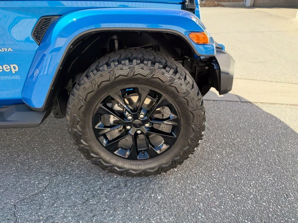 Used 2022 Blue Jeep Unlimited Sahara 4xe image 21