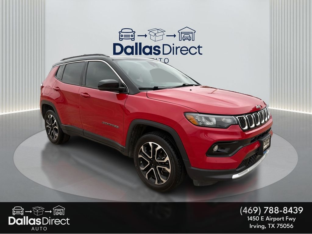 Used 2023 Redline Pearlcoat Jeep Limited image 2