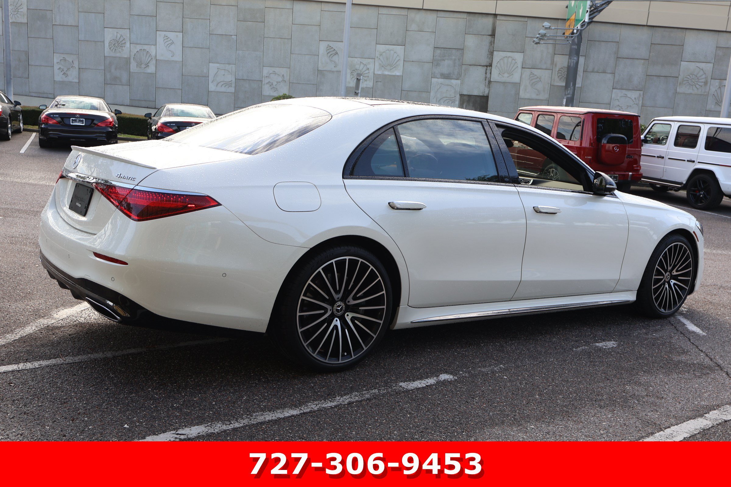 Certified Used 2023 MANUFAKTUR Diamond White Mercedes-Benz S 580 image 10