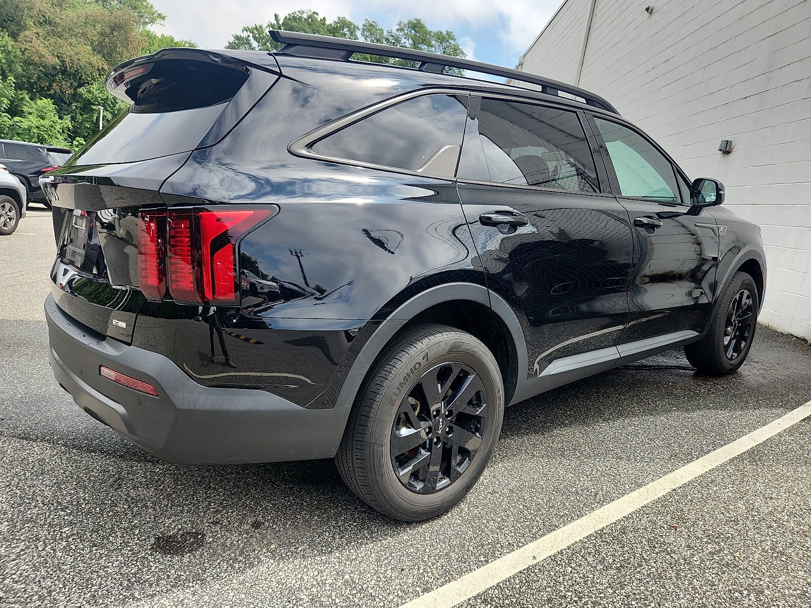 Used 2023 Ebony Black Kia X-Line S image 2
