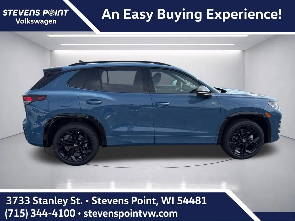 New 2026 Monterey Blue Pearl Volkswagen 2.0T SE R-Line Black image 6