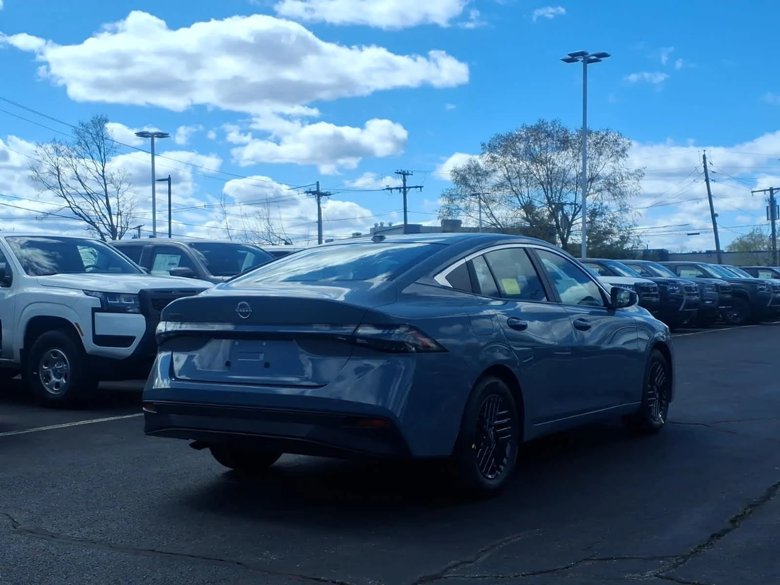 New 2026 Atlantic Gray Metallic Nissan SV image 3