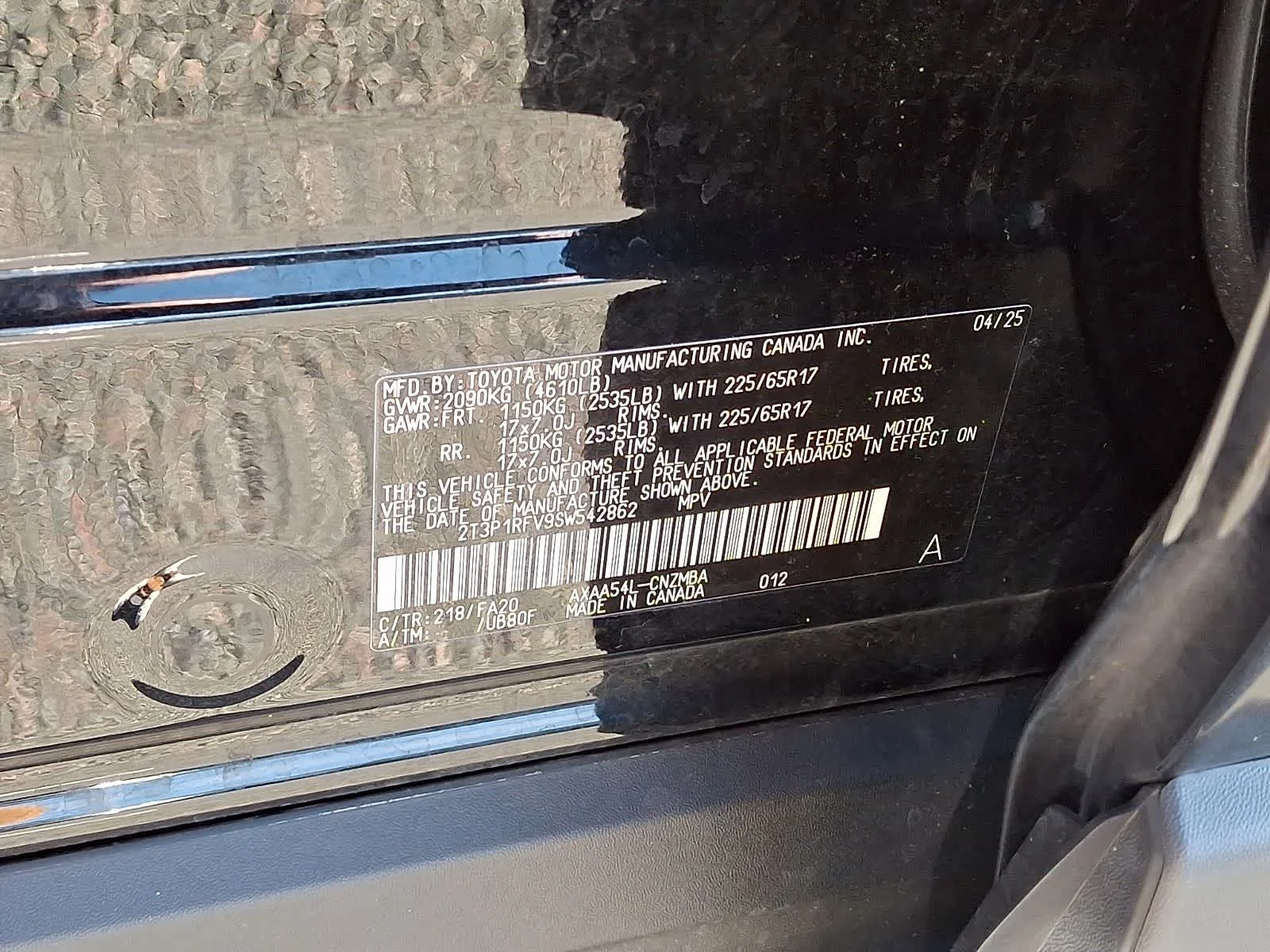 Certified Used 2025 Midnight Black Metallic Toyota XLE image 32