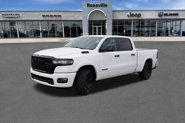 New 2027 Bright White Clear-Coat Exterior Paint RAM Big Horn image 7