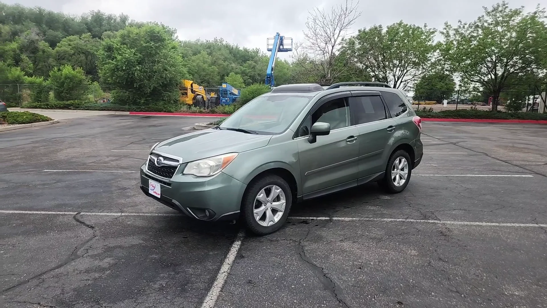 Used 2014 Green Subaru 2.5I LIMITED image 1
