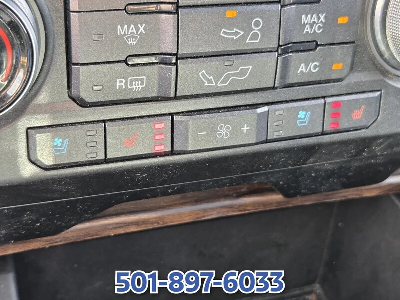 Used 2018 Shadow Black FORD LARIAT 4WD SUPERCREW 5.5