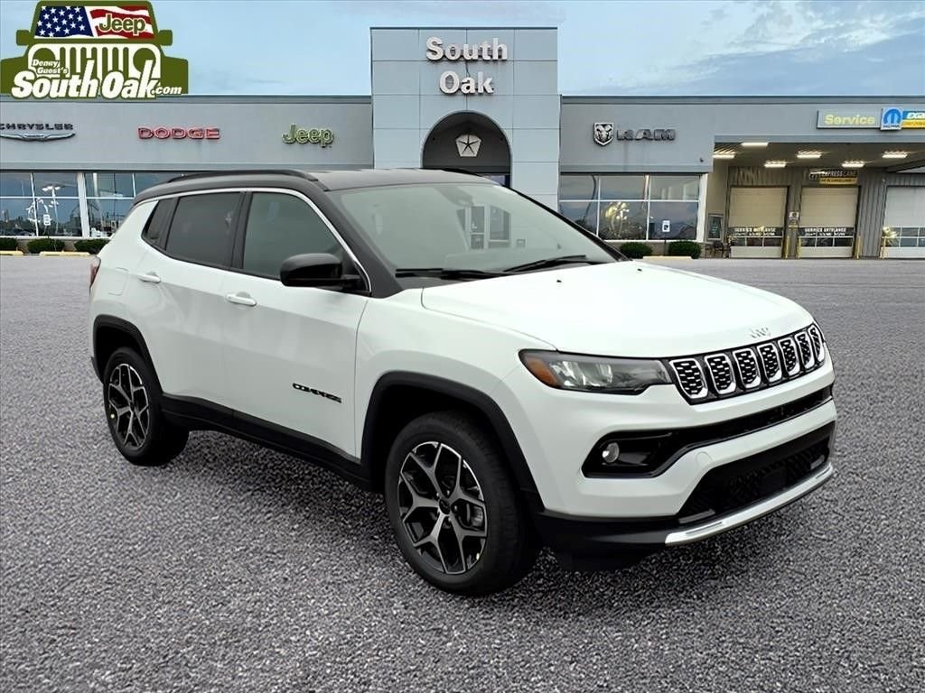 New 2026 Bright White Clearcoat Jeep Limited image 1