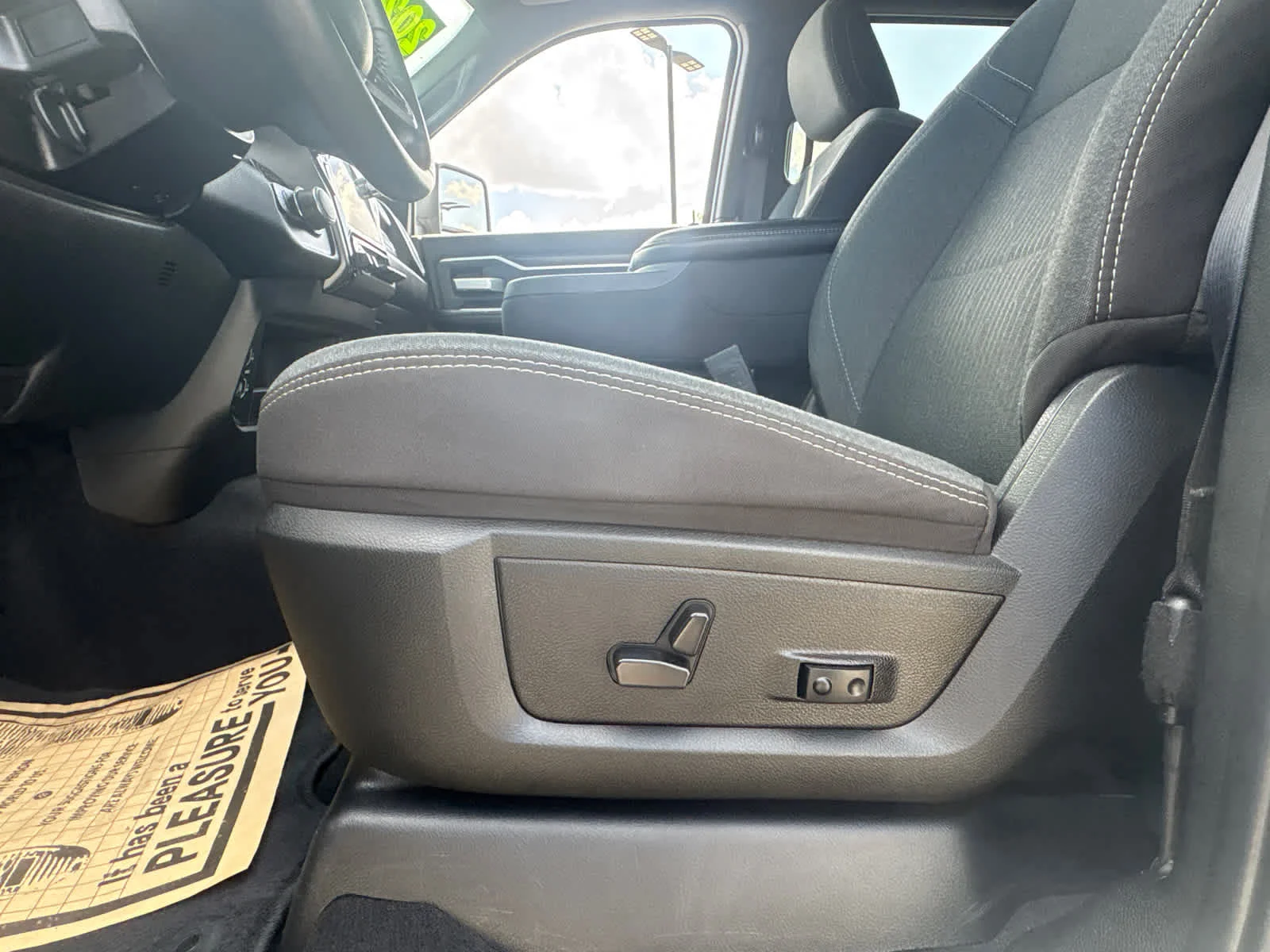 Used 2024 Bright White Clearcoat Ram Big Horn image 21