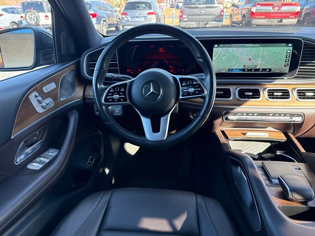 Used 2021 Brilliant Blue Metallic Mercedes-Benz GLE 350 image 15