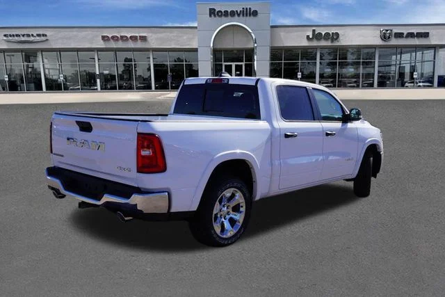 New 2026 Bright White Clear-Coat Exterior Paint RAM Big Horn image 3
