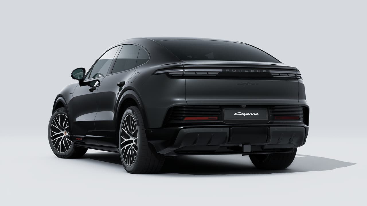 New 2026 Chromite Black Metallic Porsche S Coupe Electric image 3
