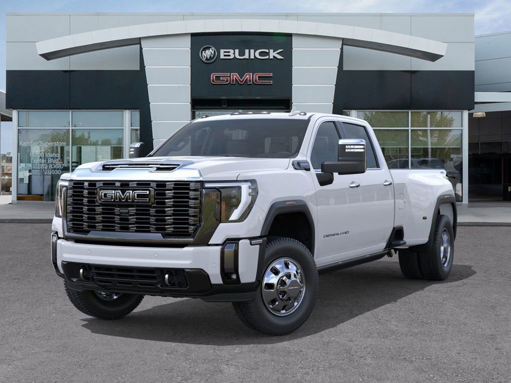 New 2026 Glacier White Tricoat GMC Denali Ultimate DRW image 6