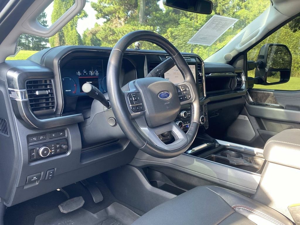 Used 2023 Agate Black Metallic Ford Lariat image 24
