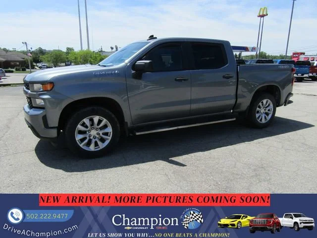 Used 2019 SATIN STEEL METALLIC Chevrolet Custom image 1