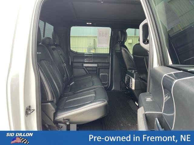 Used 2021 Star White Metallic Tri-Coat Ford Platinum image 12