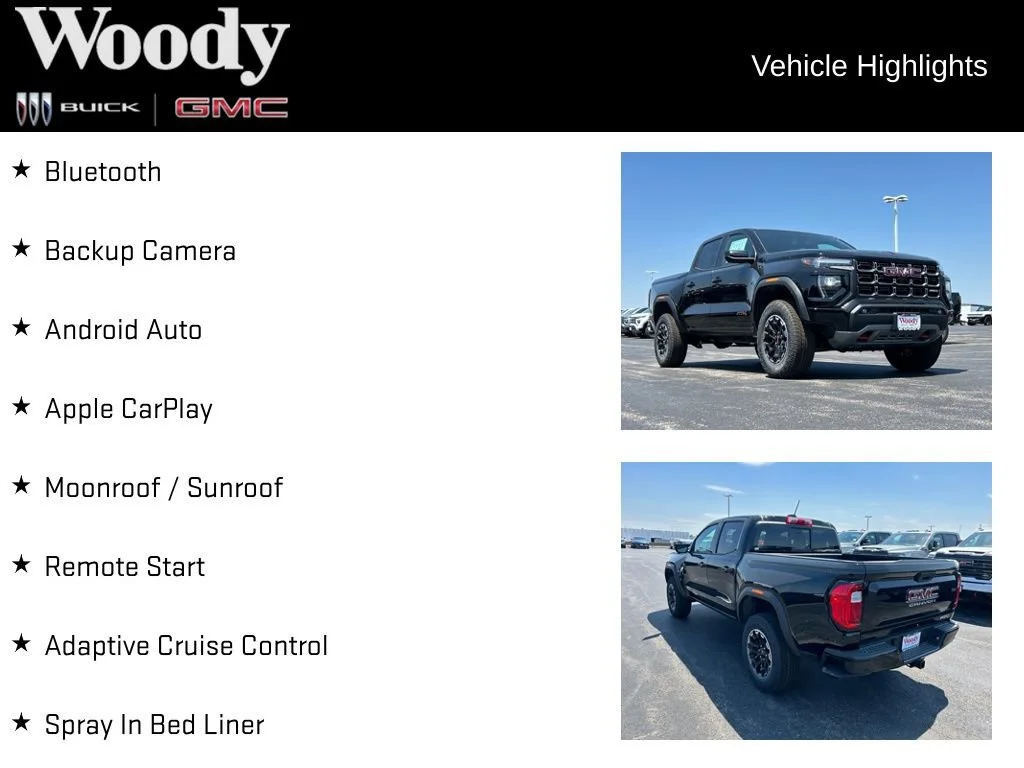 New 2026 Onyx Black GMC AT4 image 3